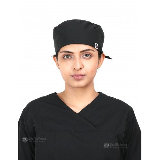 Medlooks Scrub Suit set for Women/Female with Matching Scrub Cap