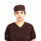 Medlooks Scrub Suit set for Women/Female with Matching Scrub Cap