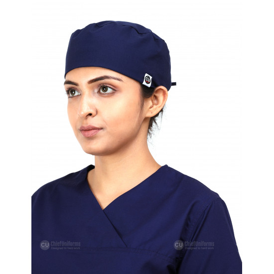 Medlooks Scrub Suit set for Women/Female with Matching Scrub Cap