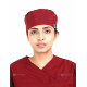 Medlooks Scrub Suit set for Women/Female with Matching Scrub Cap