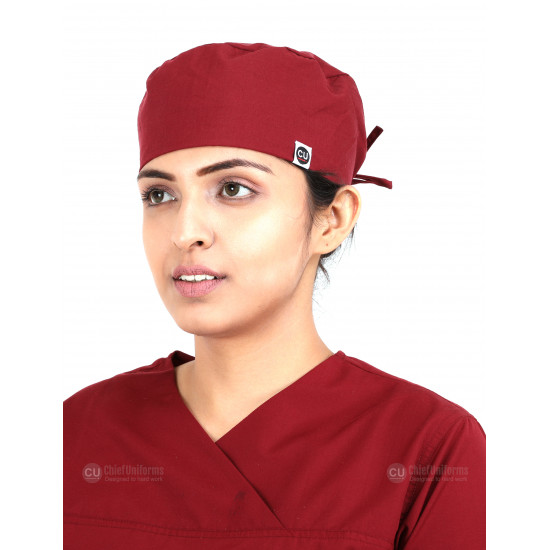 Medlooks Scrub Suit set for Women/Female with Matching Scrub Cap