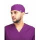 Medlooks Unisex Scrub Suit set V-Neck 3 Pocket Top and Cargo Type Trouser with Matching Scrub Cap
