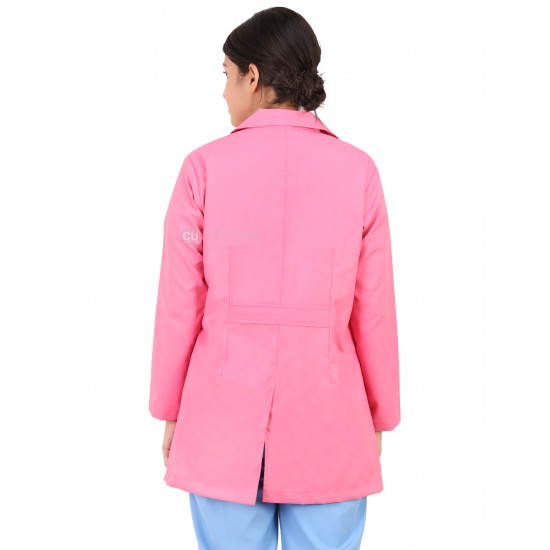 Medlooks Doctor's Apron Lab Coat Full Sleeves for Women/Female