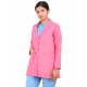 Medlooks Doctor's Apron Lab Coat Full Sleeves for Women/Female