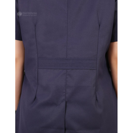 Medlooks Doctor's Apron Lab Coat Half Sleeves for Women/Female