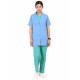 Medlooks Doctor's Apron Lab Coat Half Sleeves for Women/Female