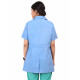 Medlooks Doctor's Apron Lab Coat Half Sleeves for Women/Female