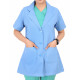 Medlooks Doctor's Apron Lab Coat Half Sleeves for Women/Female