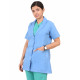 Medlooks Doctor's Apron Lab Coat Half Sleeves for Women/Female