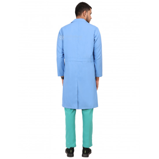 Medlooks Doctor's Apron Lab Coat Full Sleeves Long