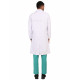 Medlooks Doctor's Apron Lab Coat Full Sleeves Long