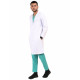 Medlooks Doctor's Apron Lab Coat Full Sleeves Long