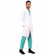 Medlooks Doctor's Apron Lab Coat Full Sleeves Long