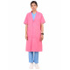 Medlooks Doctor's Apron Lab Coat Half Sleeves Long