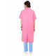 Medlooks Doctor's Apron Lab Coat Half Sleeves Long