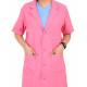 Medlooks Doctor's Apron Lab Coat Half Sleeves Long