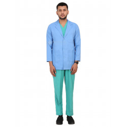 Medlooks Doctor's Apron Lab Coat Full Sleeves