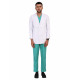 Medlooks Doctor's Apron Lab Coat Full Sleeves