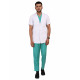 Medlooks Doctor's Apron Lab Coat Half Sleeves