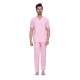 Medlooks Scrub Suit set with piping For Male V-Neck 3 Pocket Top and Cargo Type Trouser