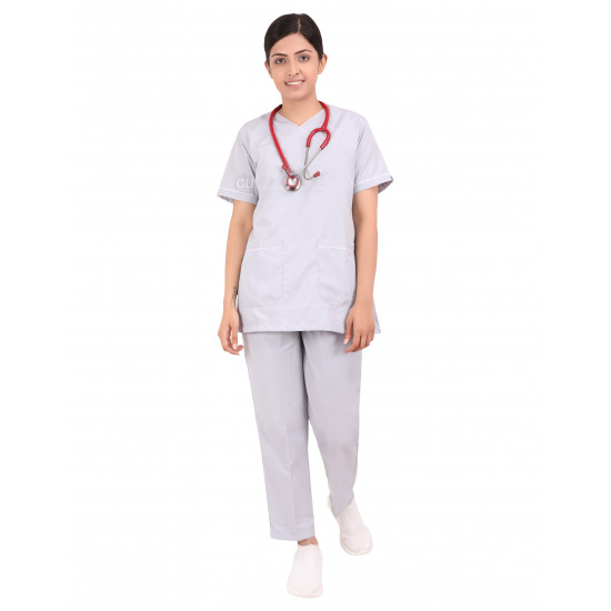 Medlooks Scrub Suit set with piping for Women/Female