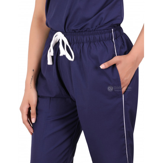 Medlooks Scrub Suit set with piping for Women/Female
