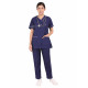 Medlooks Scrub Suit set with piping for Women/Female