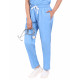 Medlooks Scrub Suit set piping design for Women/Female with Matching Scrub Cap