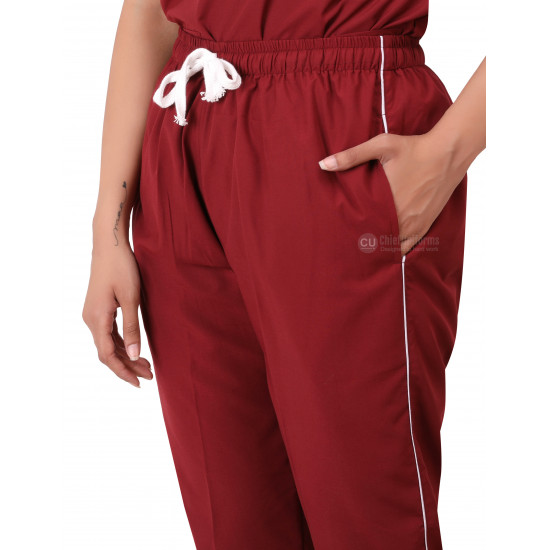 Medlooks Scrub Suit set with piping for Women/Female