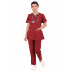 Medlooks Scrub Suit set with piping for Women/Female