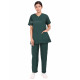 Medlooks Scrub Suit set for Women/Female with Matching Scrub Cap