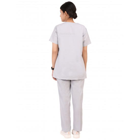 Medlooks Scrub Suit set for Women/Female with Matching Scrub Cap