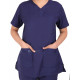 Medlooks Scrub Suit set for Women/Female with Matching Scrub Cap