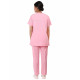 Medlooks Scrub Suit set for Women/Female with Matching Scrub Cap