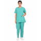 Medlooks Scrub Suit set for Women/Female with Matching Scrub Cap