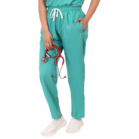 Medlooks Scrub Suit set for Women/Female with Matching Scrub Cap