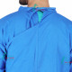 Medlooks Cotton Reusable Ortho Surgeon Gown with Set of Face Mask and Cap | Blue