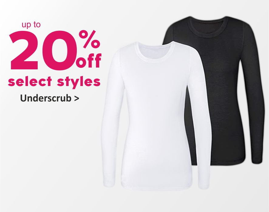 Underscrub off 20%