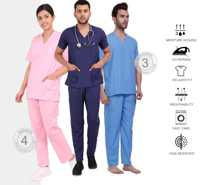 scrub suit details
